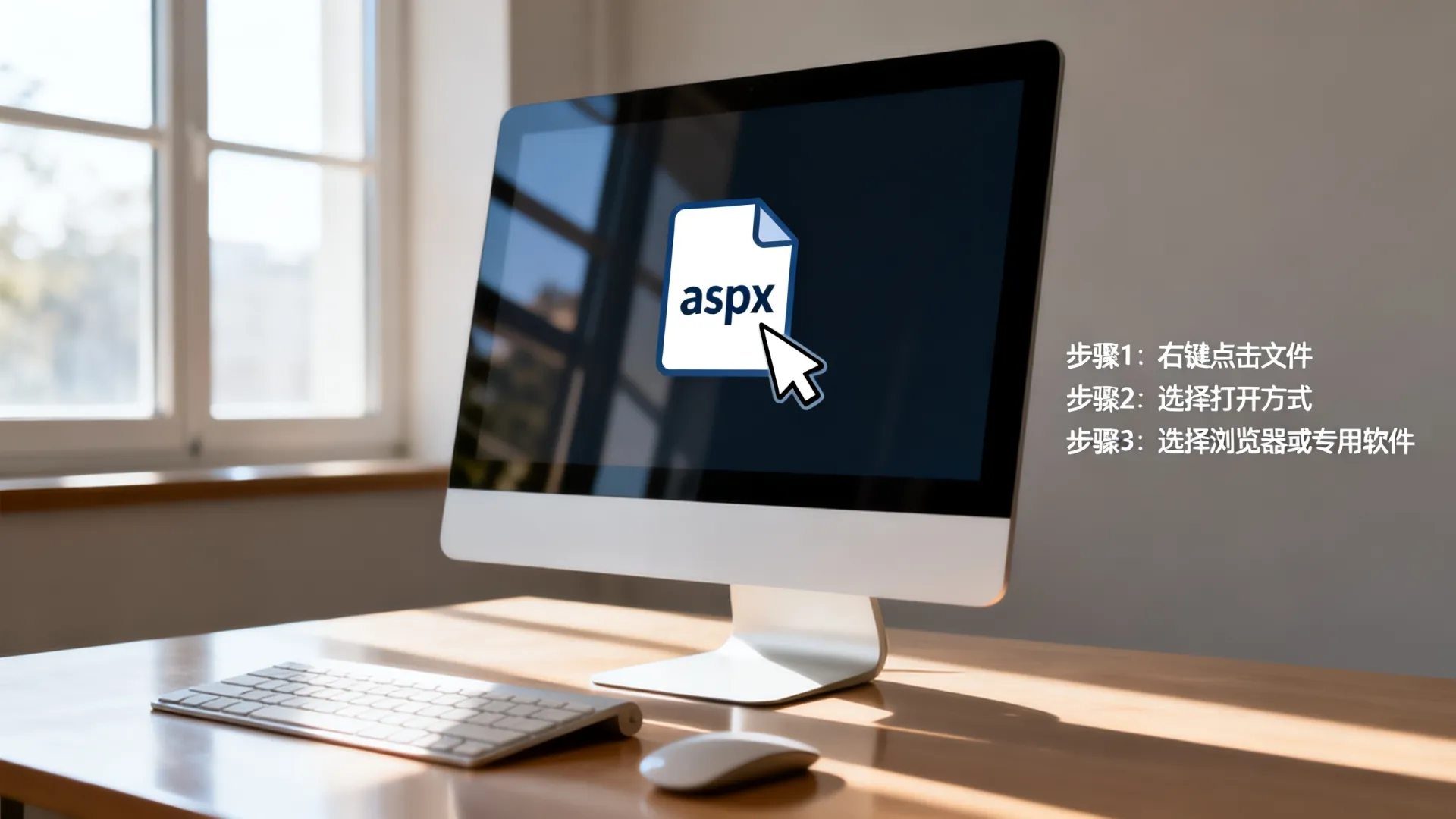 aspx文件打开方法 aspx文件打开方法