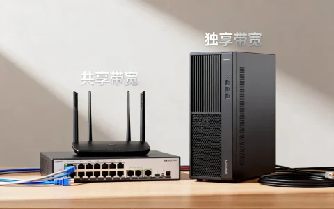 共享带宽和独享带宽哪个好？独享带宽和共享带宽的区别是什么
