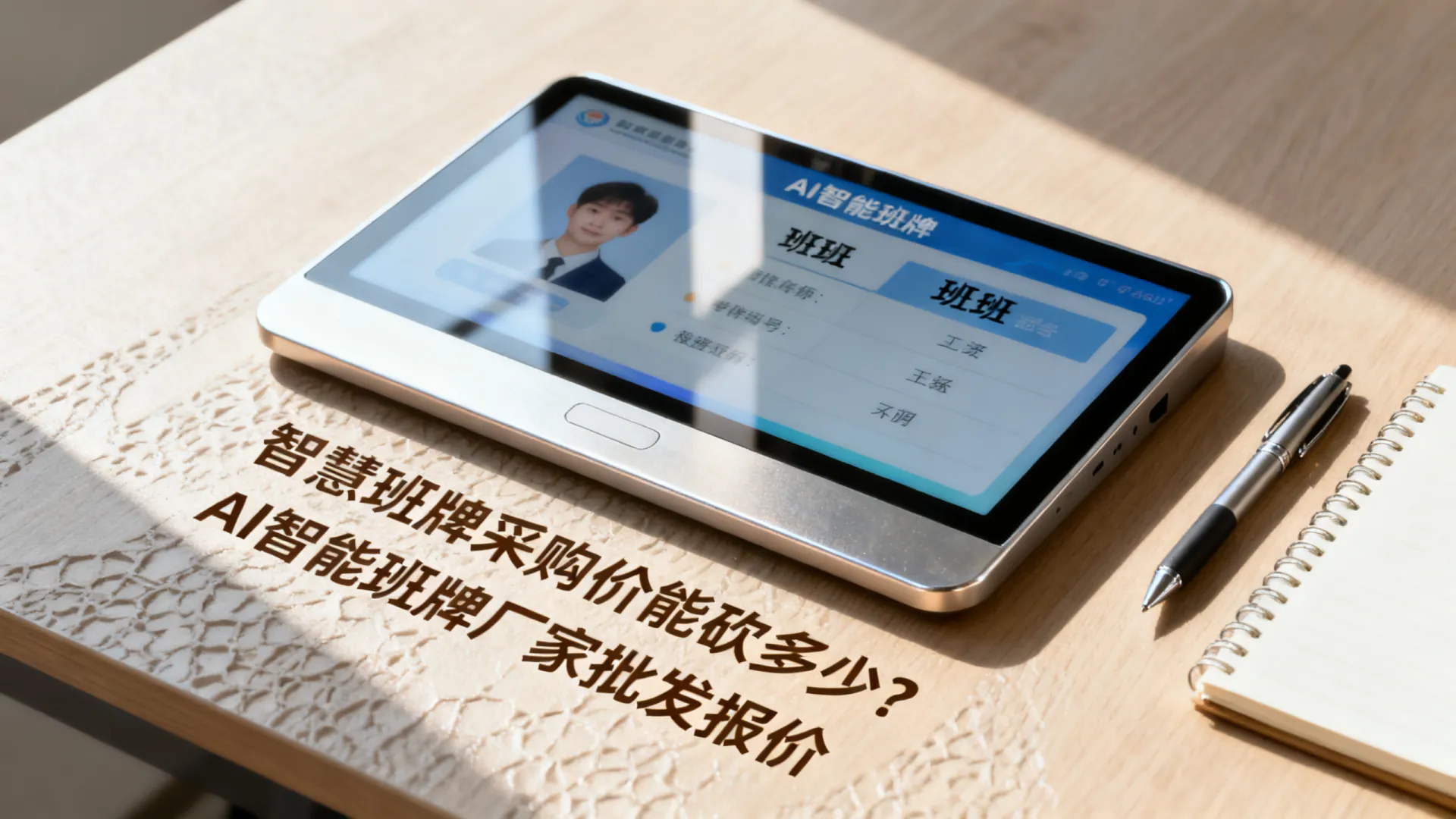 智慧班牌采购价能砍多少?AI智能班牌厂家批发报价 AI智能班牌厂家批发报价