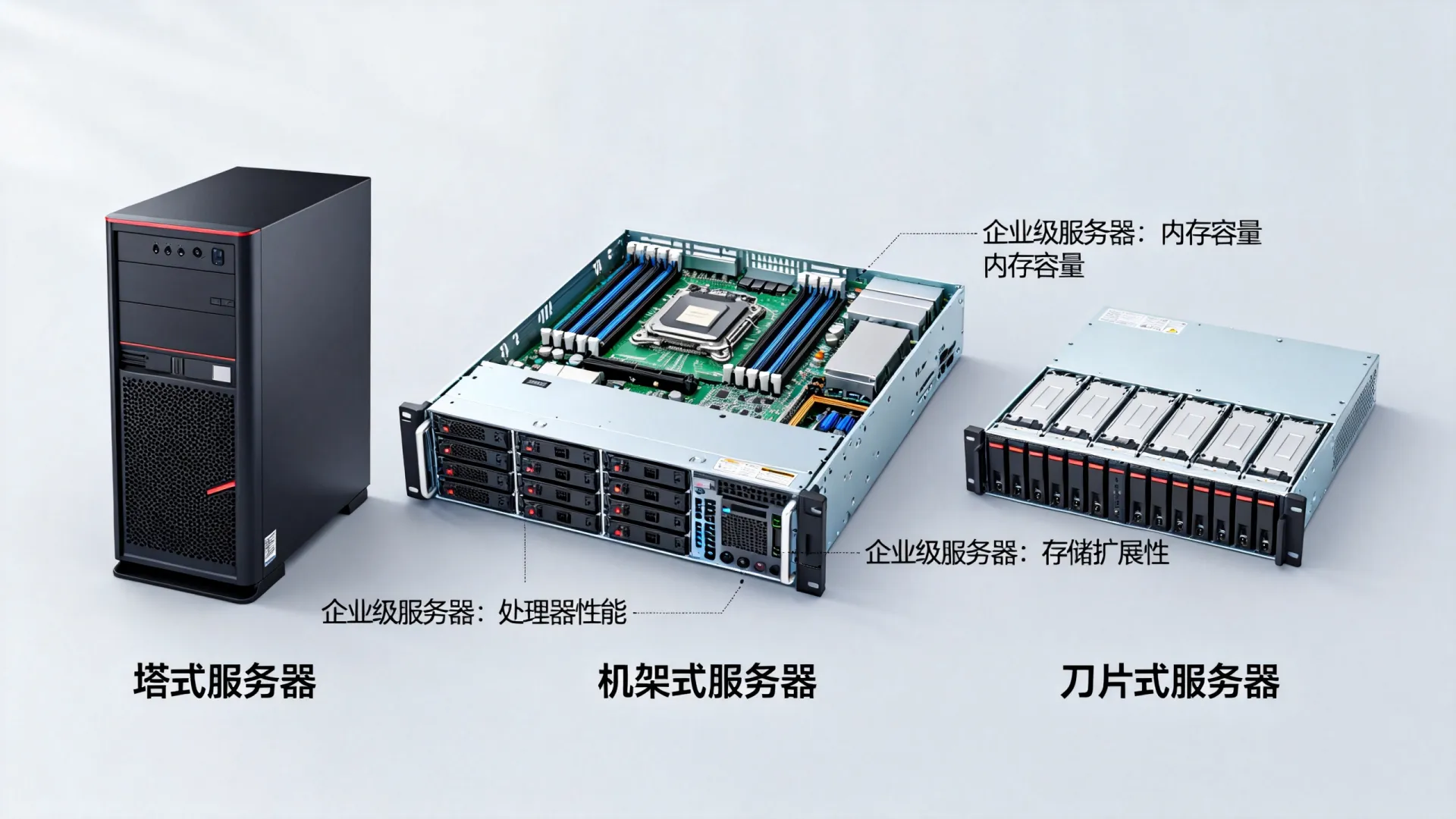 服务器类型有哪些?企业级服务器怎么选? 企业级服务器怎么选
