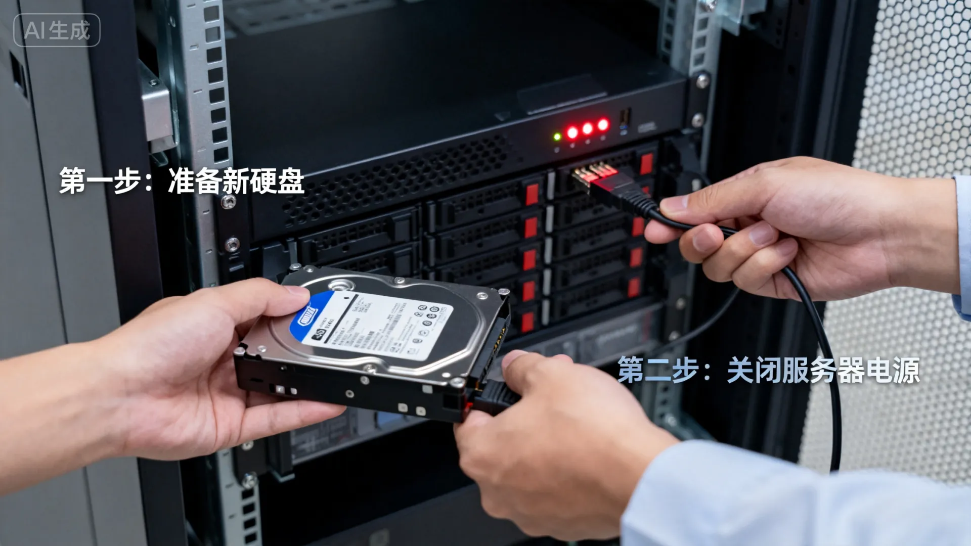 服务器硬盘存储容量不足怎么办？服务器硬盘扩容方案详解