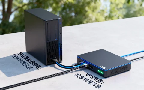 独立服务器带宽和VPS带宽区别在哪？独立服务器带宽和VPS带宽有什么不同？