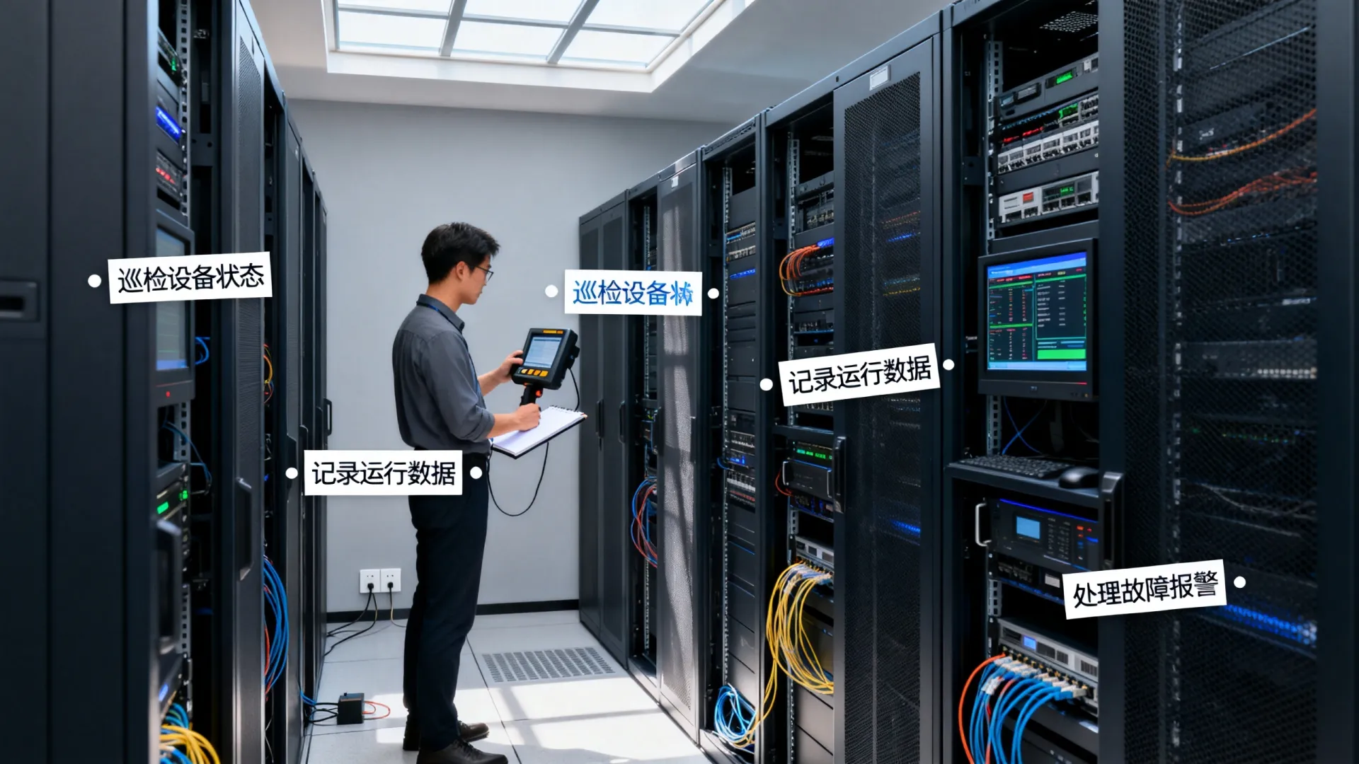 服务器机房管理流程图 服务器机房管理流程图
