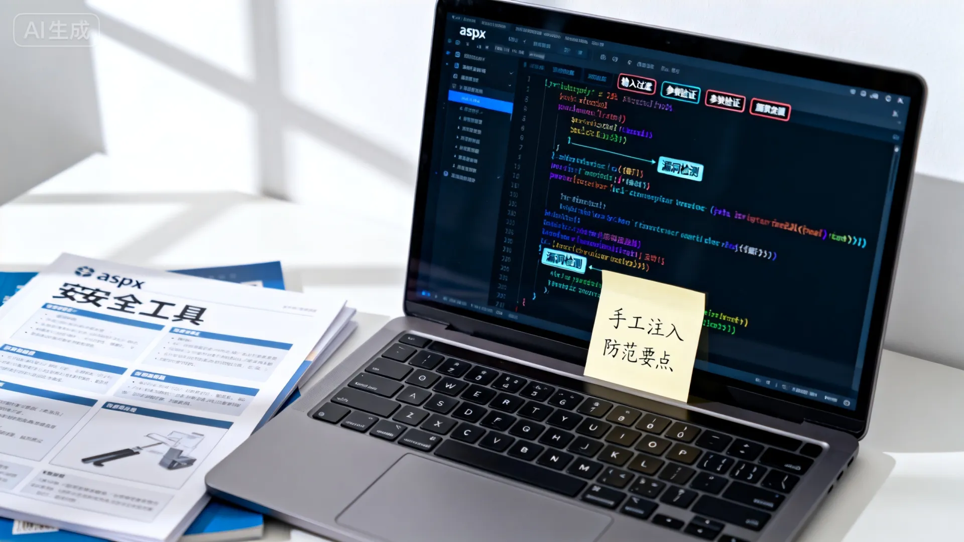 aspx手工注入