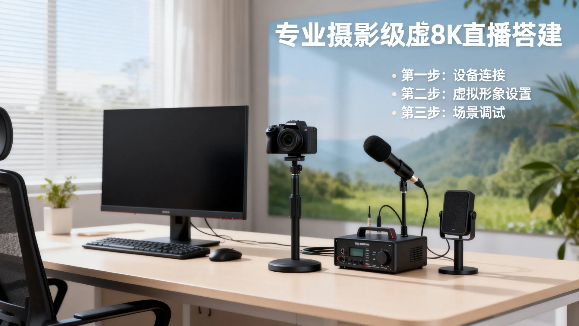 如何快速搭建虚拟主播?AI直播场景轻松引流 如何快速搭建虚拟主播