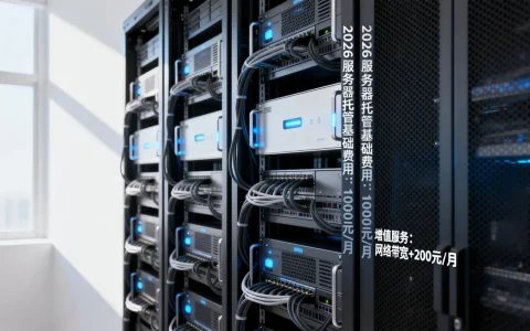 企业服务器托管多少钱？2026服务器托管价格费用一览