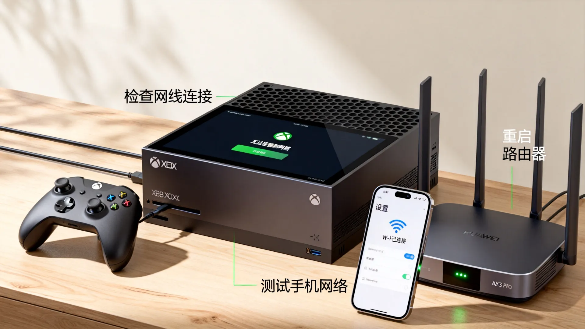 xbox连接不了网络 xbox连接不了网络