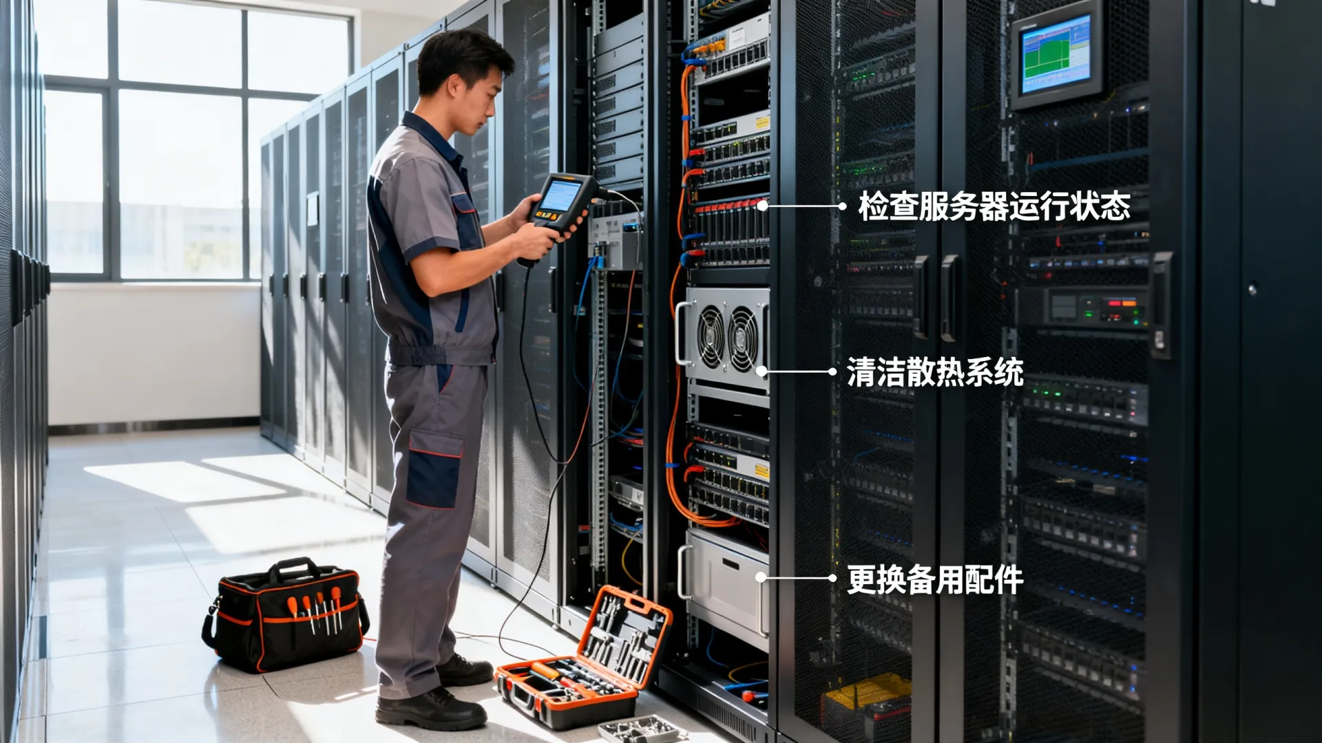 服务器机房维护方案 服务器机房维护方案