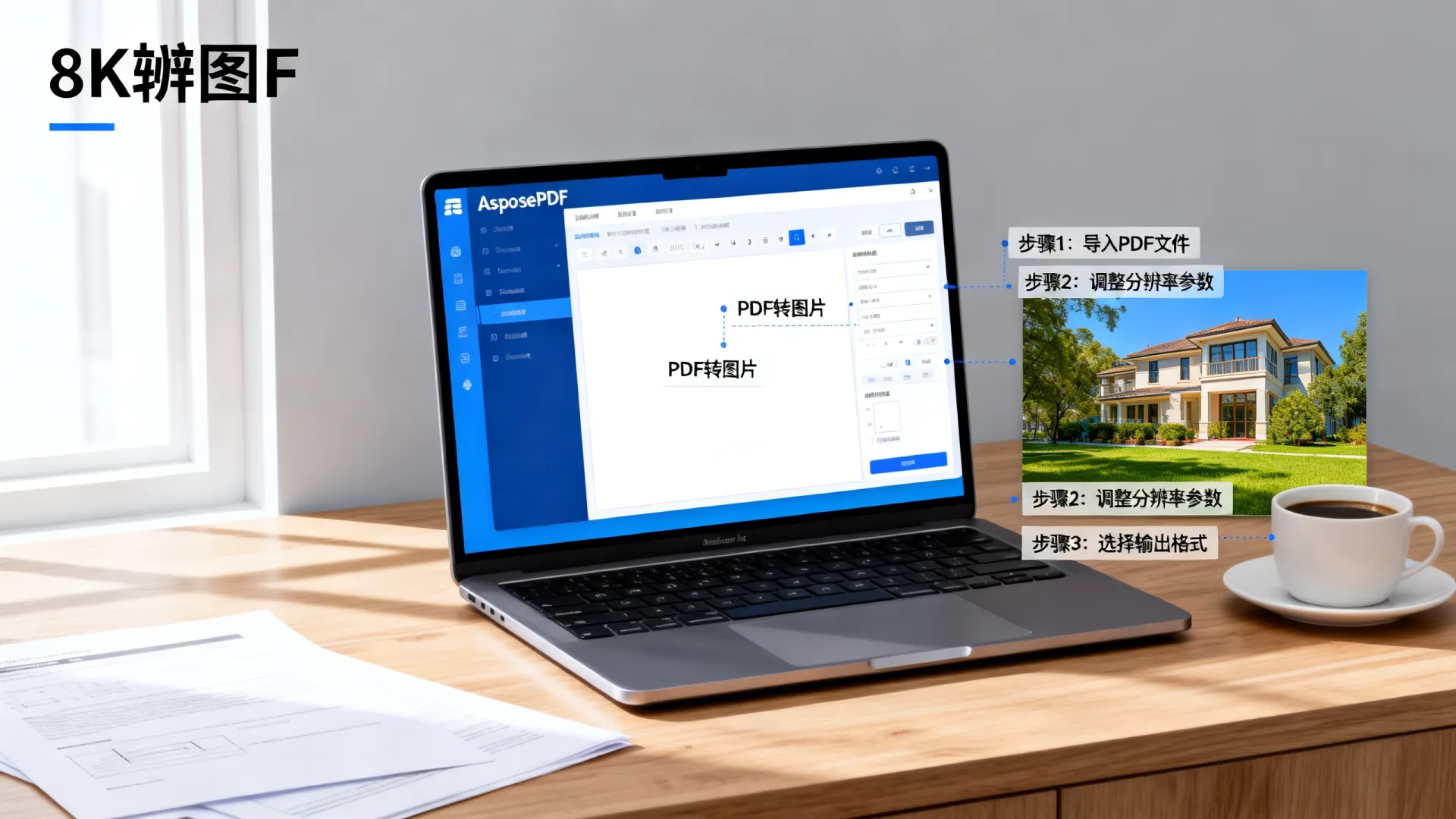 AsposePDF转图片如何保证清晰度?PDF转图片工具使用教程 AsposePDF转图片如何保证清晰度?PDF转图片工具使用教程