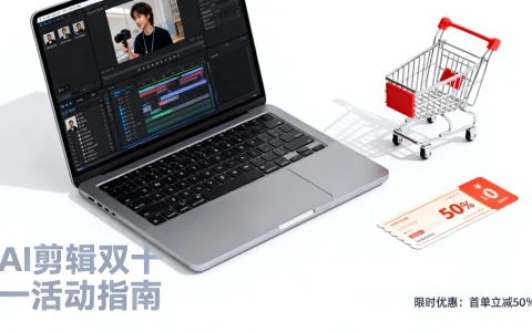 AI剪辑双十一活动怎么参加？双十一AI剪辑优惠活动有哪些？
