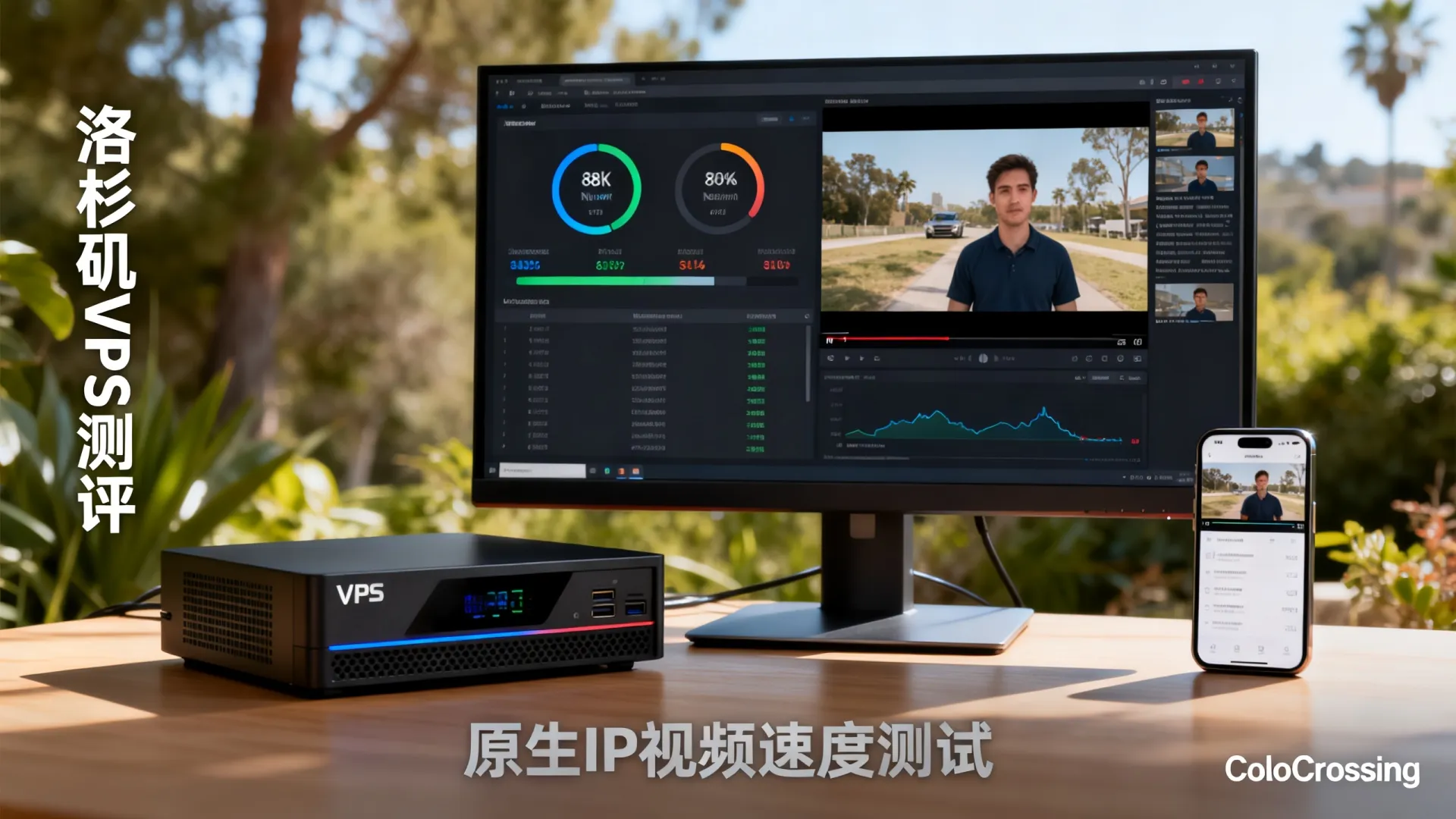 ColoCrossing美国洛杉矶新机房VPS测评:美国原生IP,三网往返直连看视频6万+速度 - 原生IP ColoCrossing美国洛杉矶新机房VPS测评