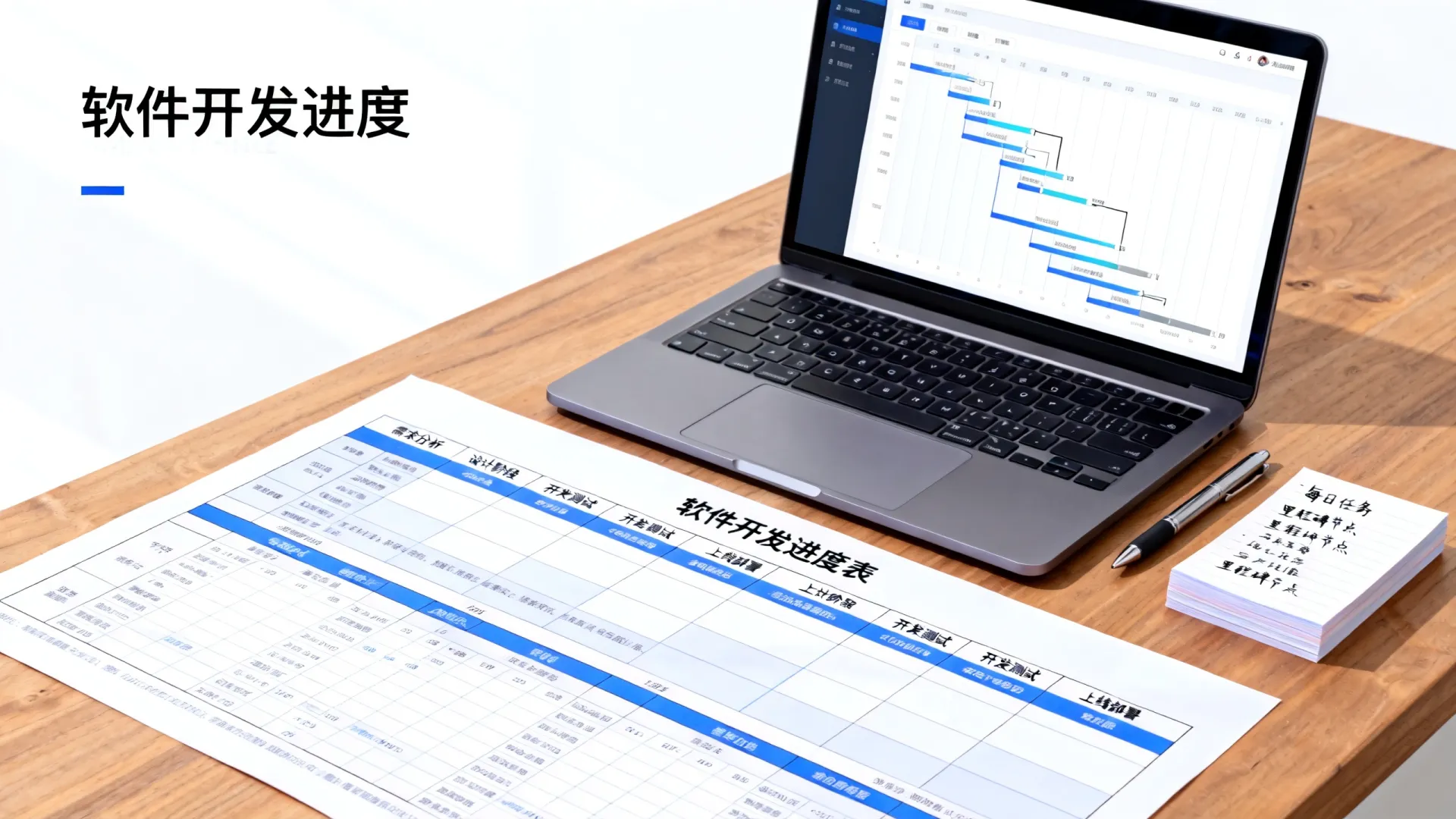 软件开发 进度表 软件开发 进度表