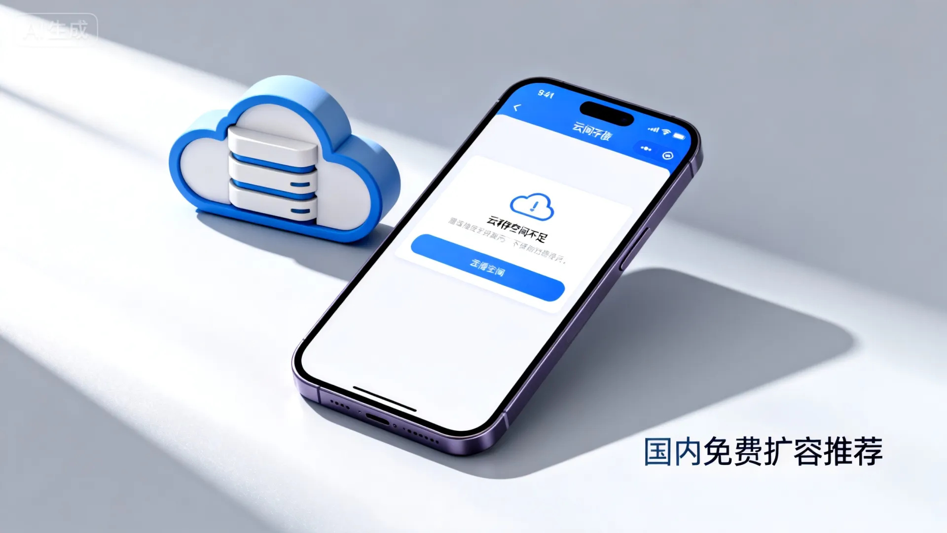 手机云存储空间不够用