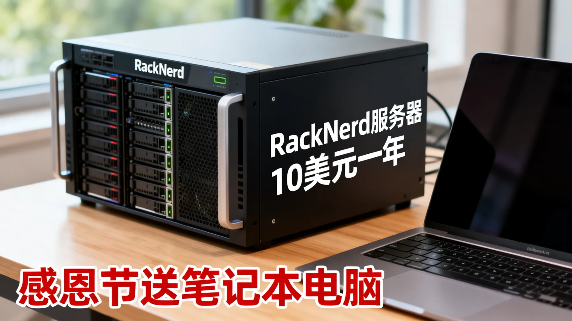 限时优惠 RackNerd感恩节赠送笔记本电脑