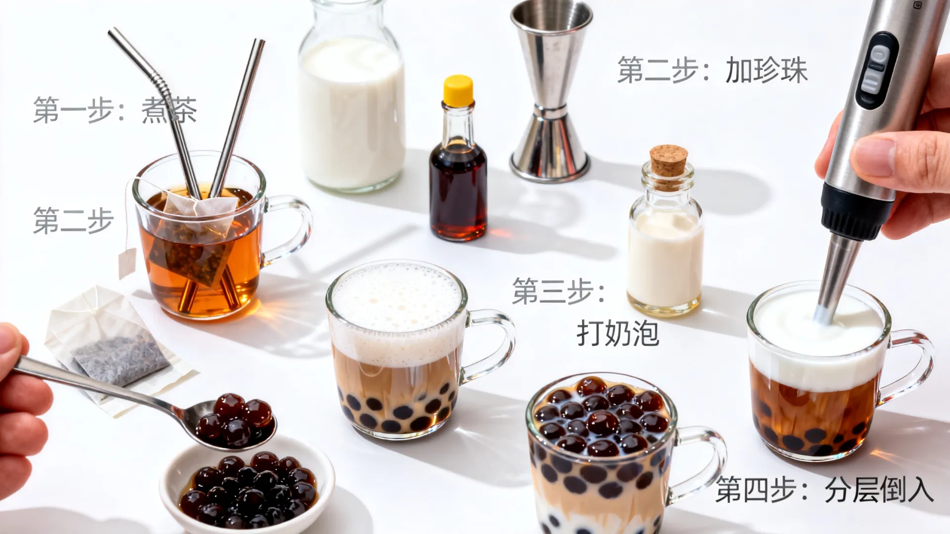 手工迷你小奶茶