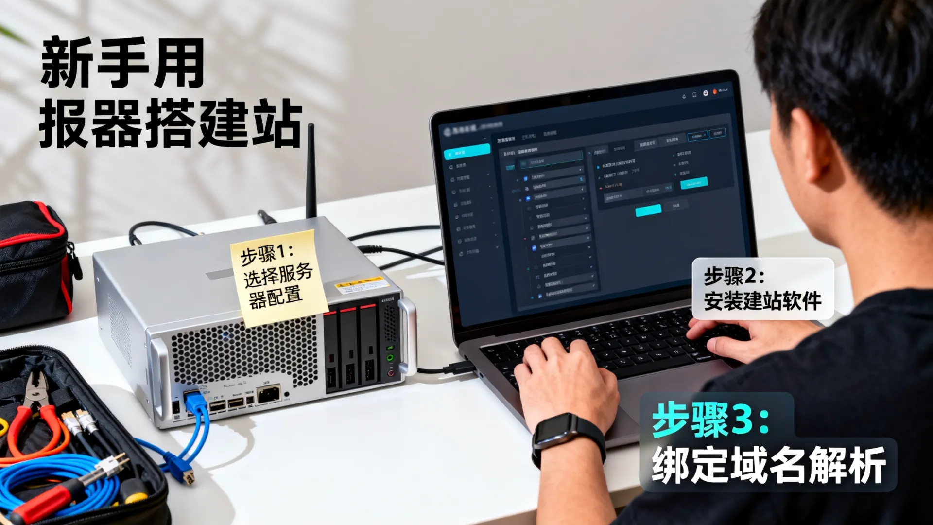 服务器怎么搭建网站,新手如何用服务器建站 新手如何用服务器建站
