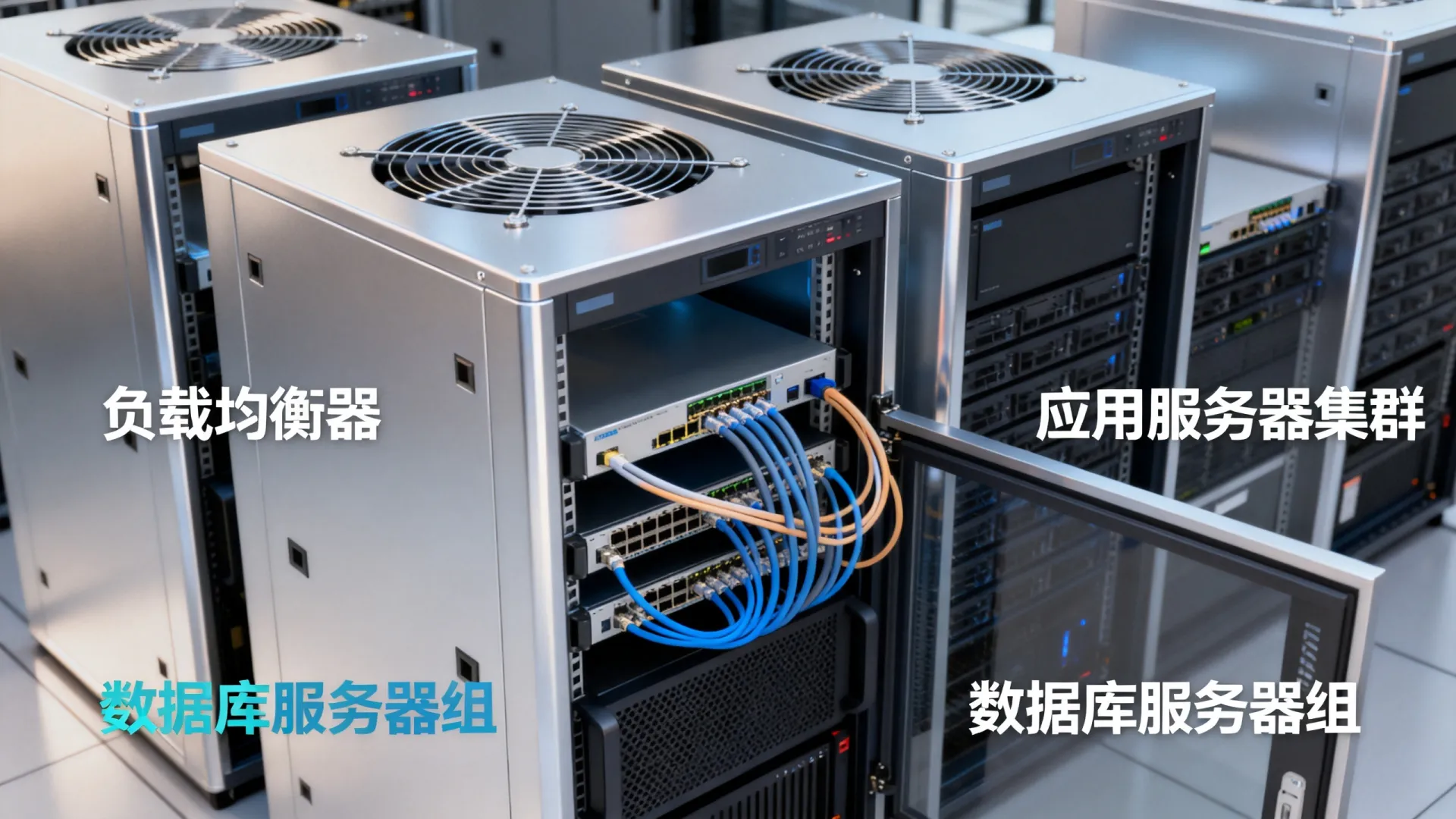 服务器负载均衡如何配置?高性能集群搭建方案详解 服务器负载均衡如何配置