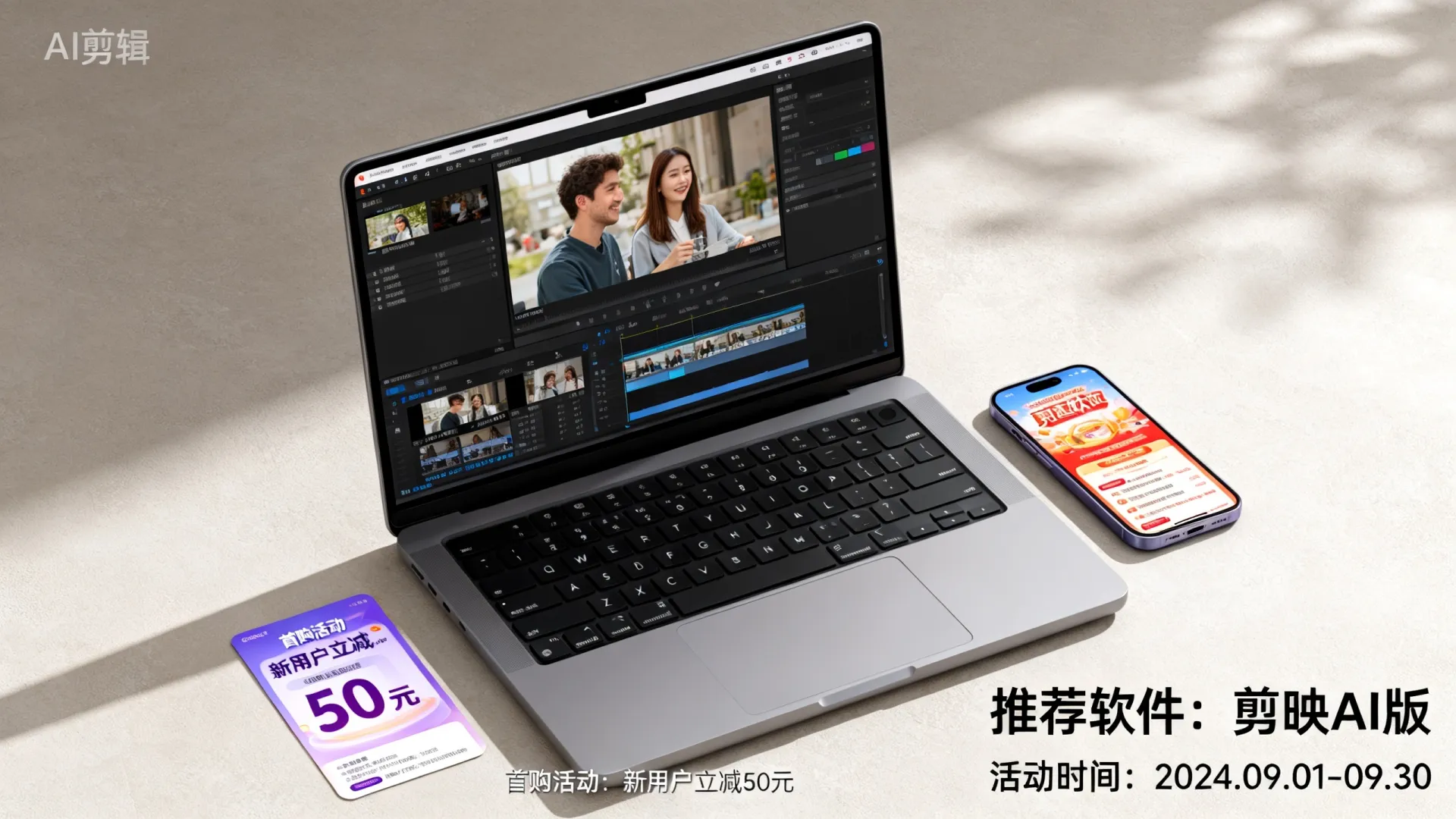 AI剪辑首购活动 AI剪辑首购活动