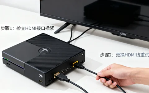 Xbox连接电视无信号怎么办，HDMI插上没反应黑屏怎么解决？
