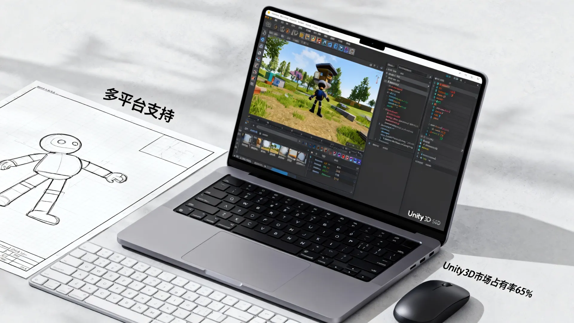 国内哪款游戏引擎应用最广?Unity3D为何成为首选 Unity3D为何成为首选