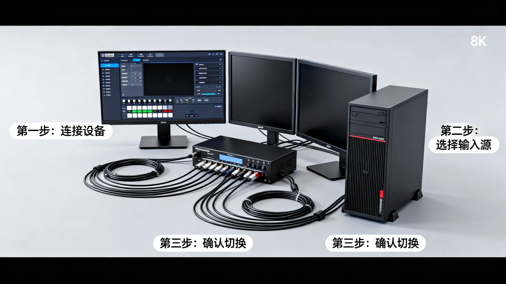 服务器显示器切换 服务器显示器切换