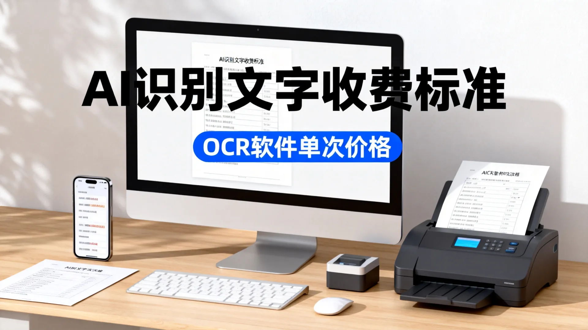AI识别文字收费