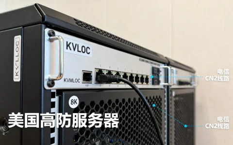 美国高防服务器哪个好，KVMLOC电信CN2线路怎么样？