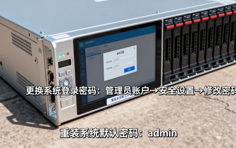 服务器更换系统登陆密码是啥，重装系统默认密码是多少