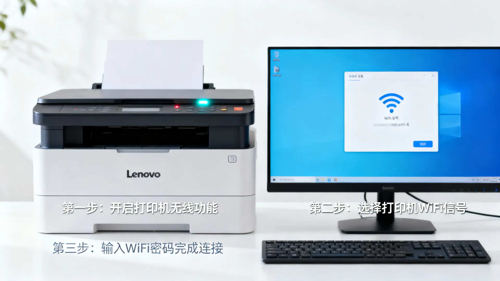 lenovo打印机连接电脑教程 lenovo打印机连接电脑教程