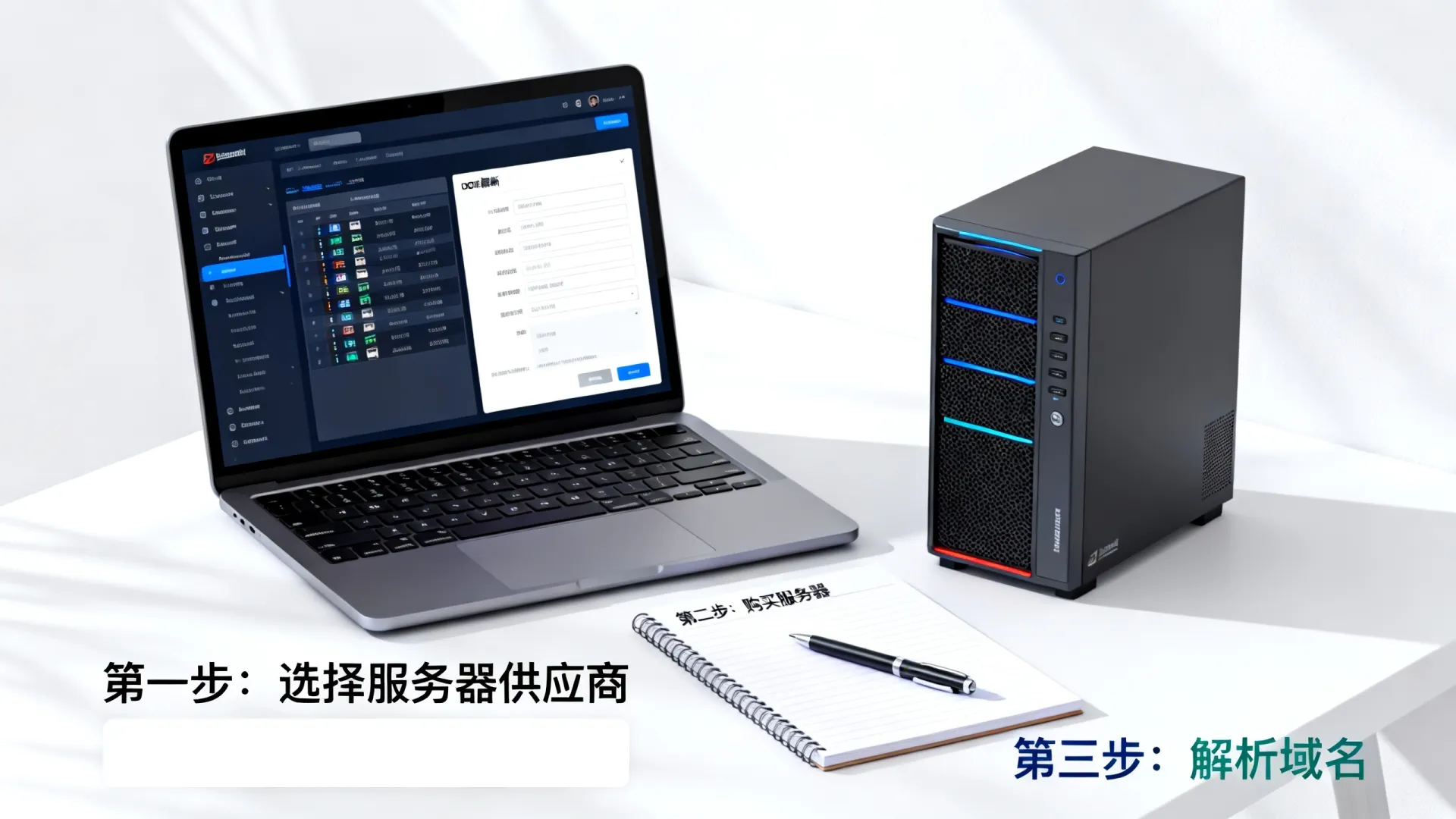 如何购买服务器并绑定域名？服务器域名绑定教程指南