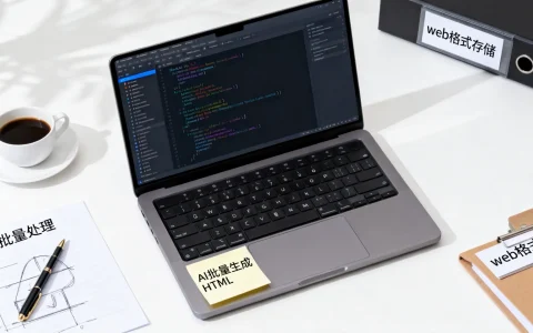 AI批量存储为web格式吗，AI如何批量生成HTML网页