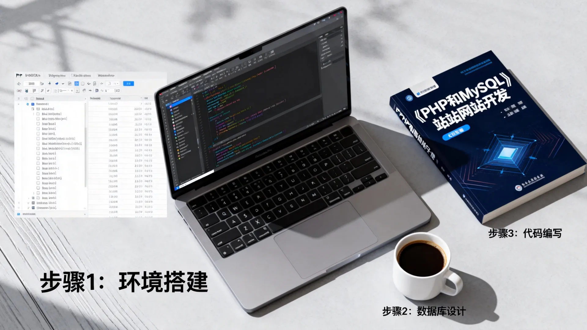 PHP和MySQL动态网站开发详细步骤怎么做？
