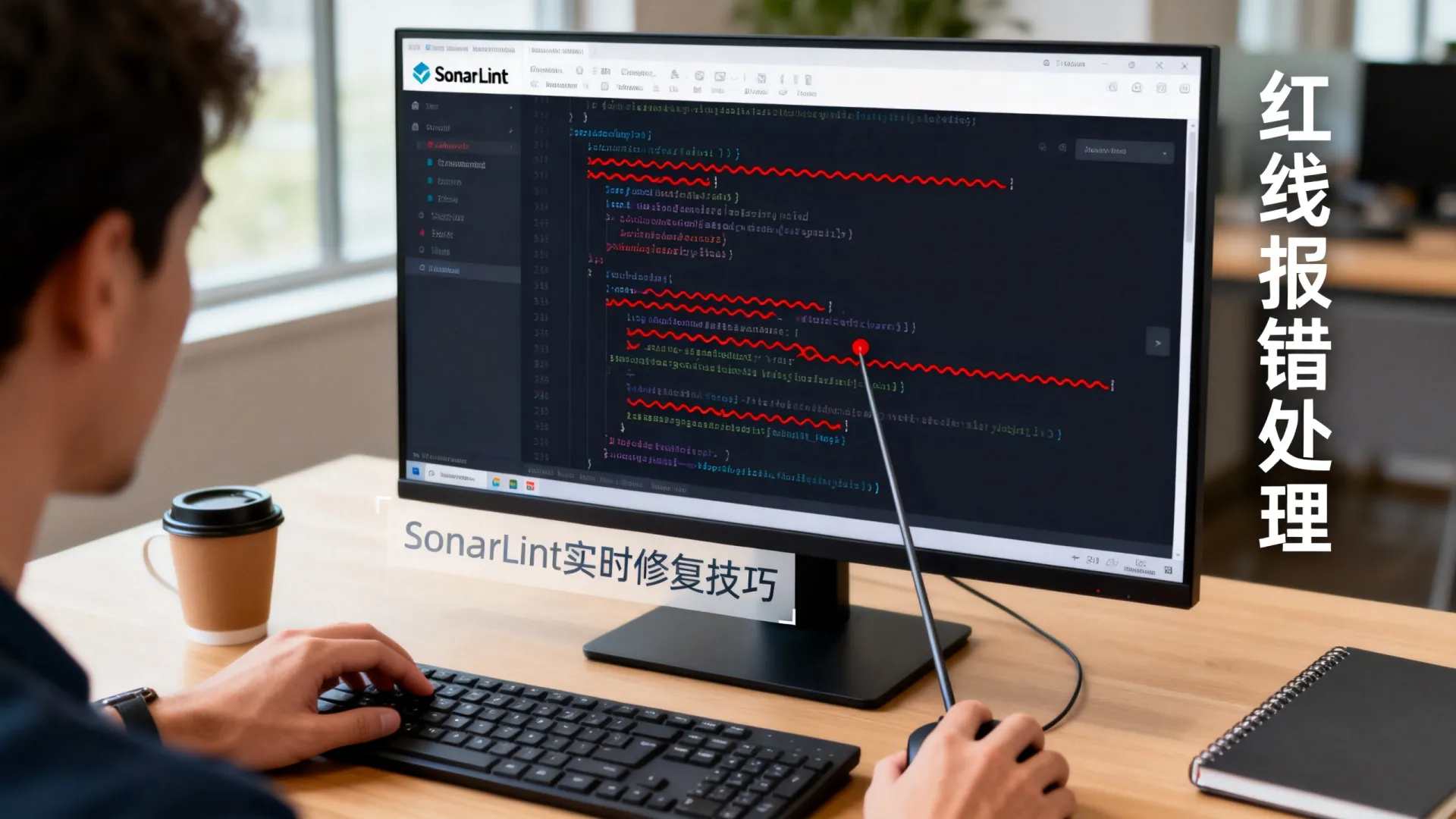 SonarLint使用遇红线报错?实时修复技巧测评 SonarLint使用遇红线报错