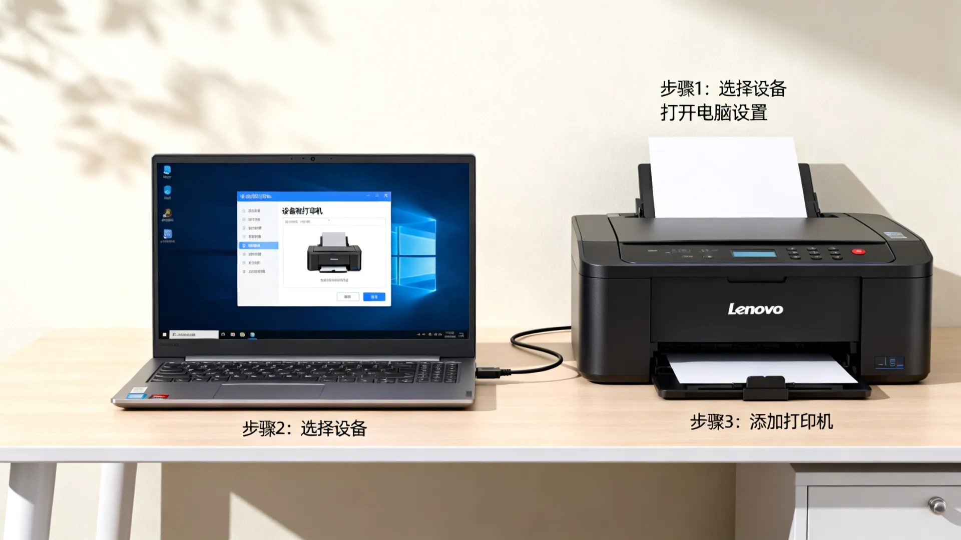 lenovo怎样添加打印机 lenovo怎样添加打印机