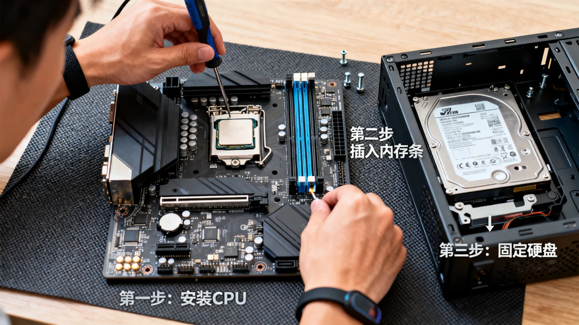 手搓电脑教程图片视频 手搓电脑教程图片视频