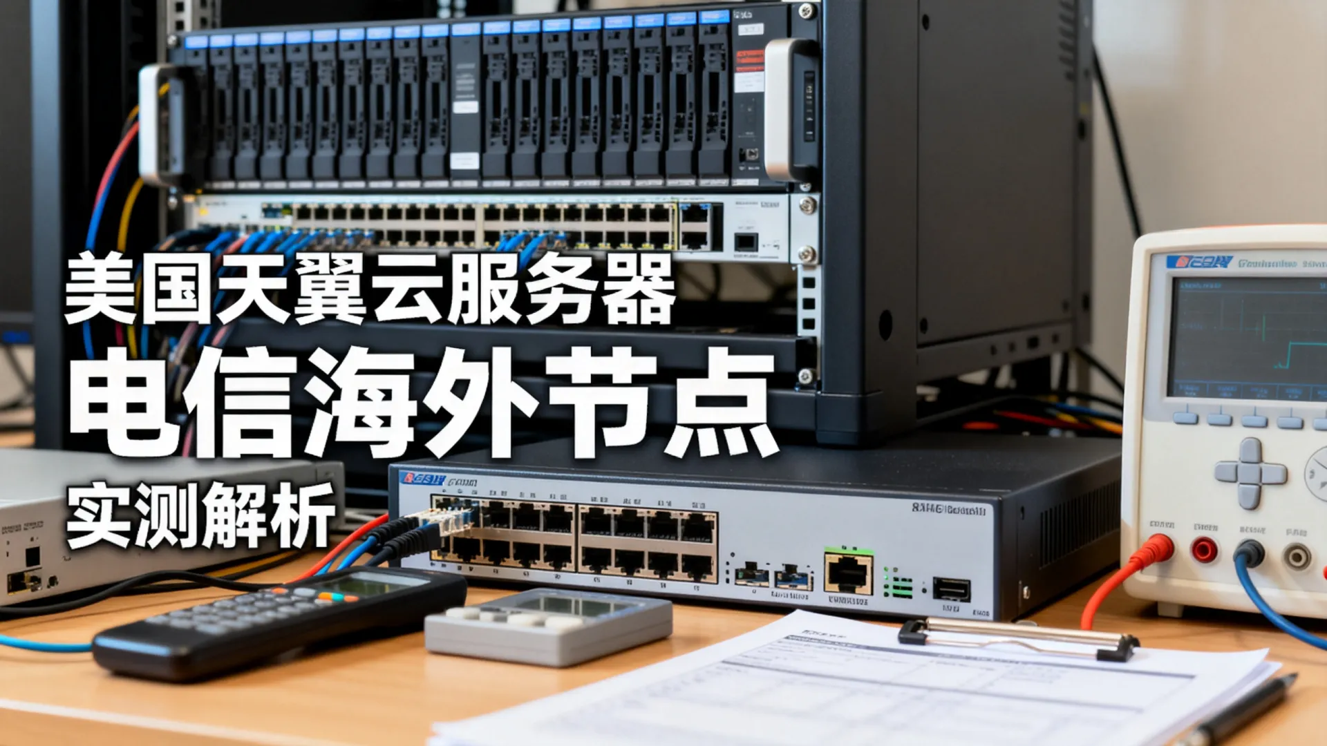 美国天翼云服务器哪家强？电信海外节点实测解析