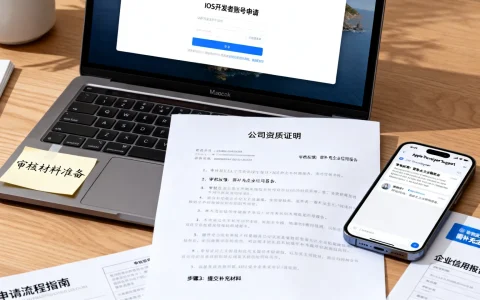 iOS开发者账号申请过程中，公司如何应对审核难题？