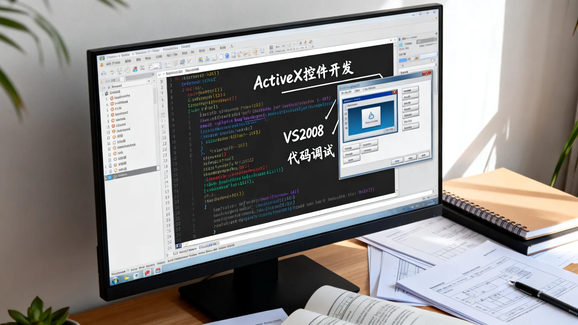 VS2008如何开发ActiveX控件？VS2008 ActiveX开发详细指南
