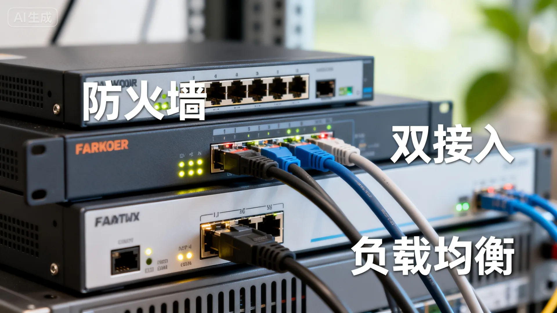 防火墙双接入负载均衡 防火墙双接入负载均衡