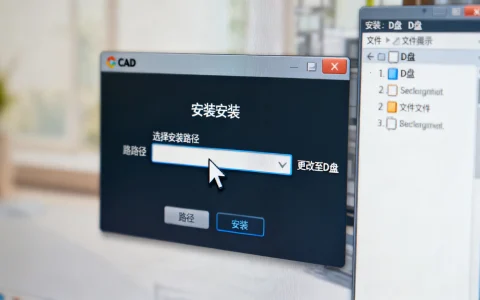 CAD怎么安装到D盘，安装路径怎么更改详细教程