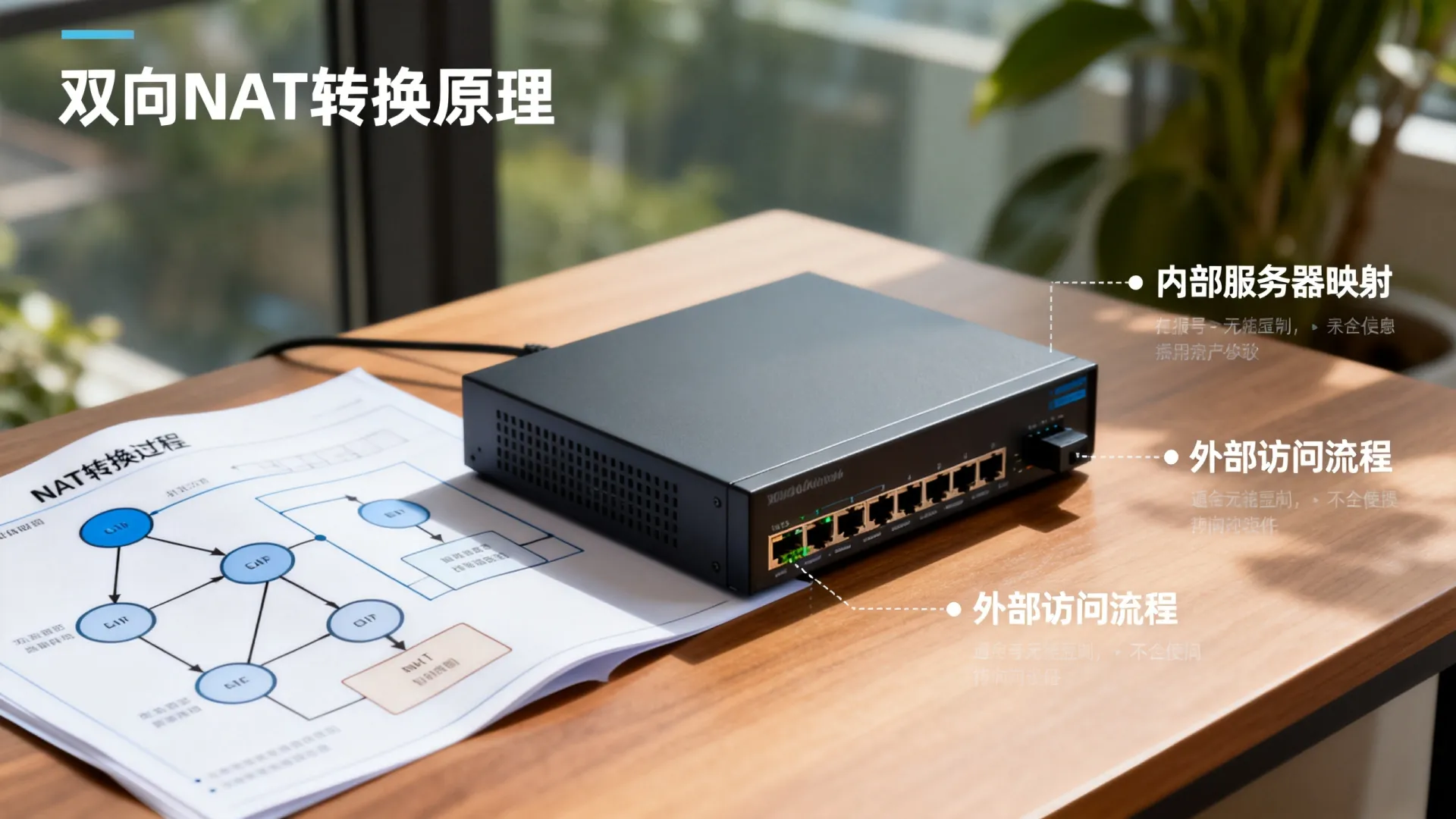防火墙双向nat转换