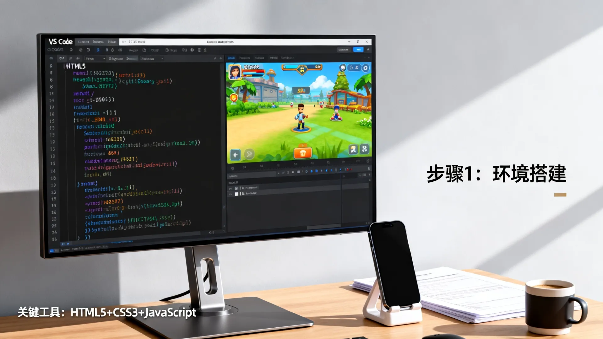 HTML5开发手游难吗?一文学会手游开发全流程教程 HTML5开发手游难吗?一文学会手游开发全流程教程