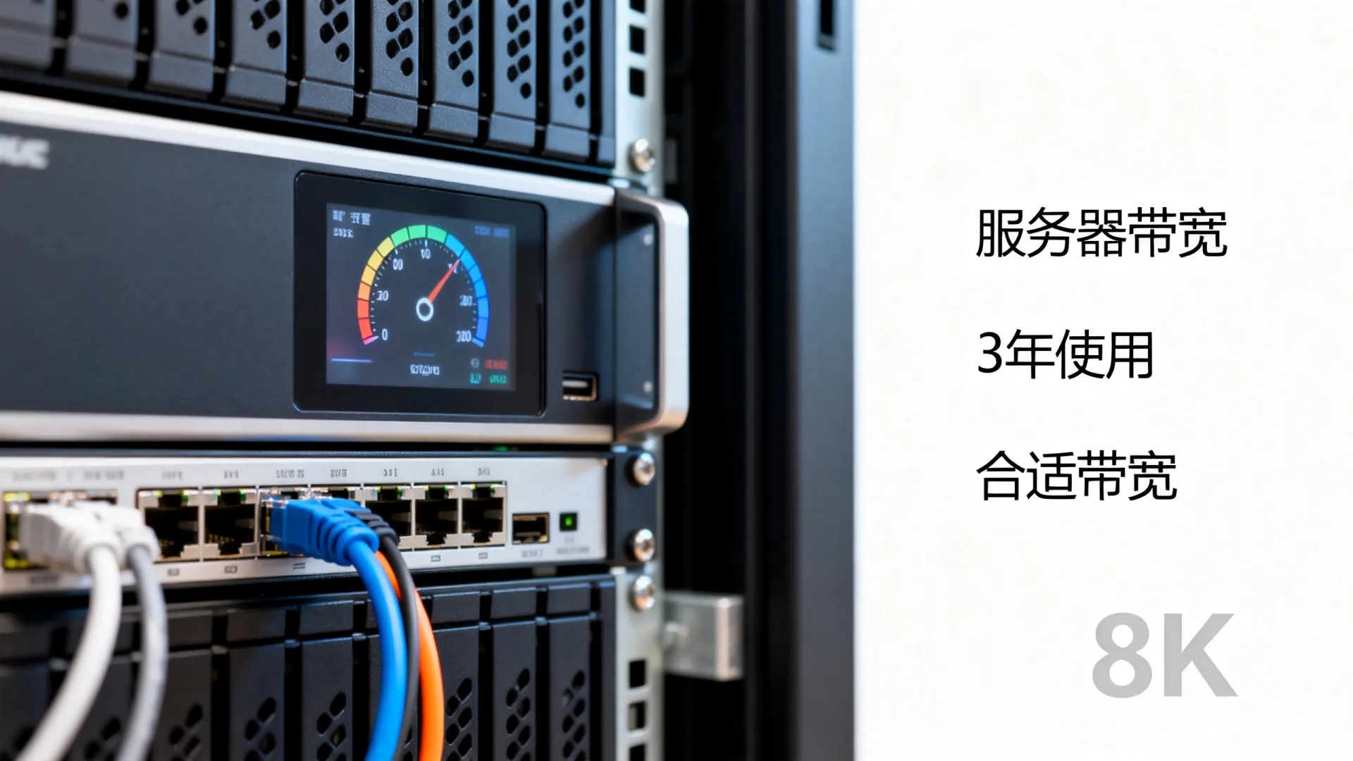 用了3年服务器带宽