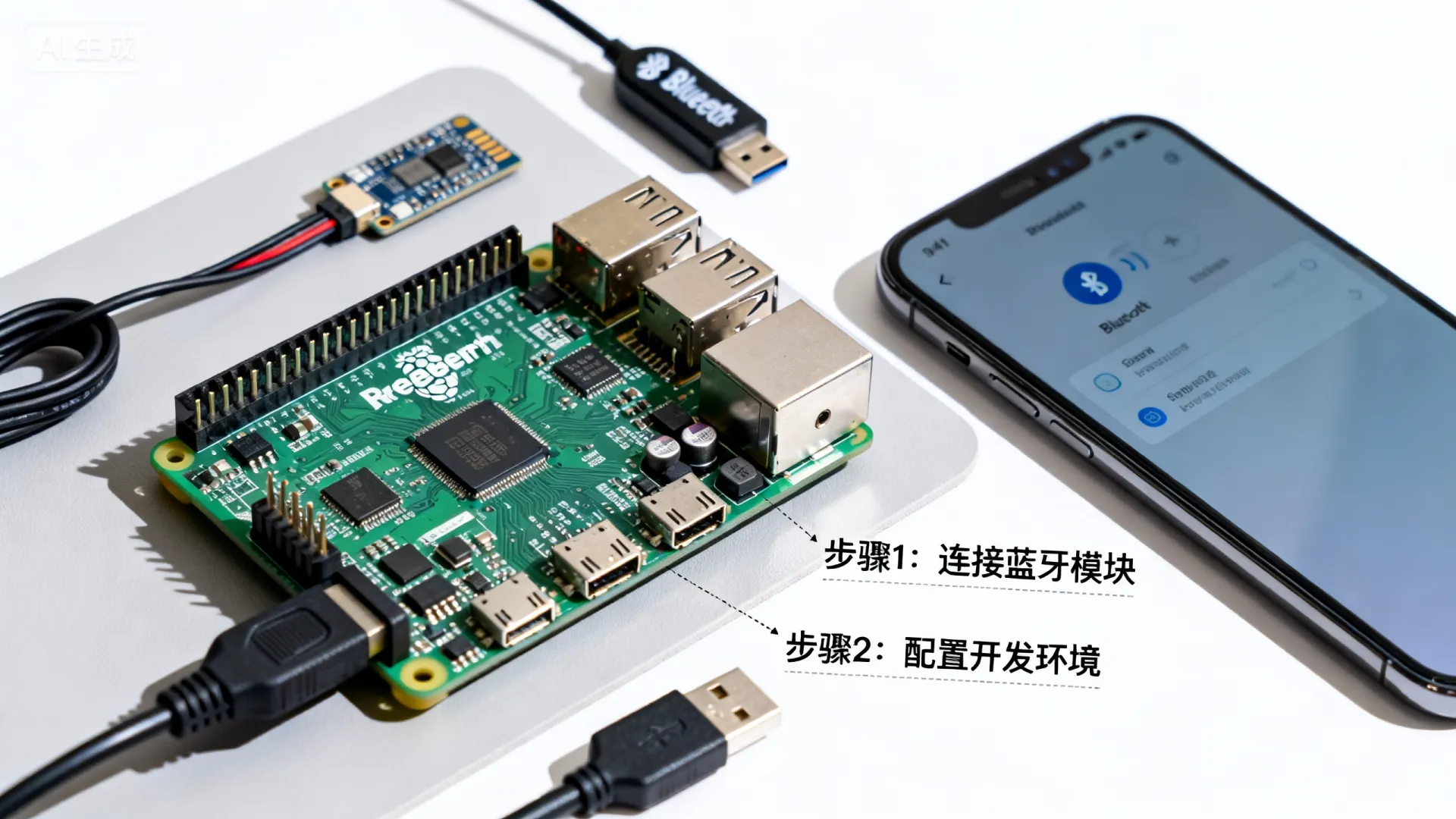 树莓派蓝牙开发怎么做?零基础完整教程带你快速上手 零基础完整教程带你快速上手