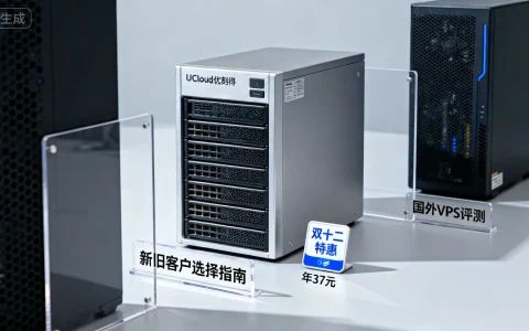 2023双十二UCloud优刻得云服务器年37元？国外VPS评测，新旧客户如何选择？