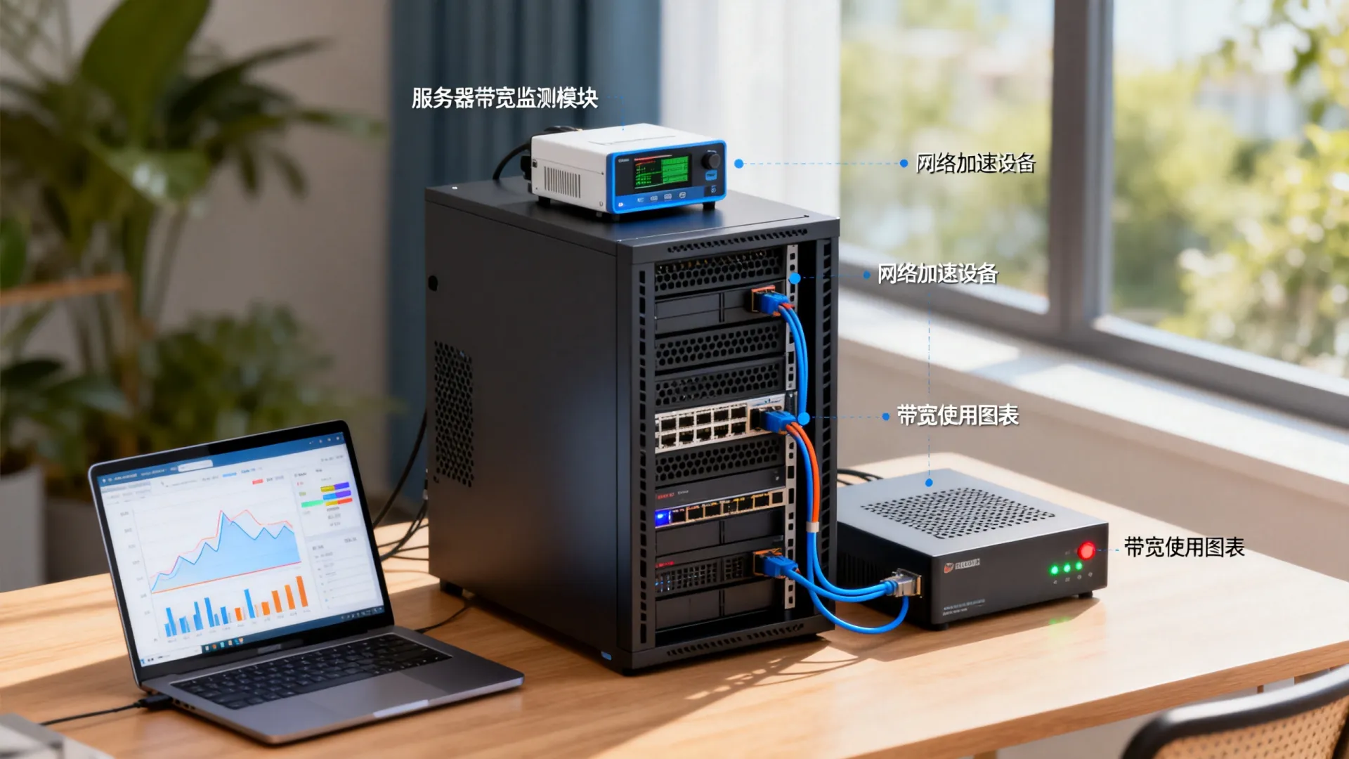 服务器带宽跑不满