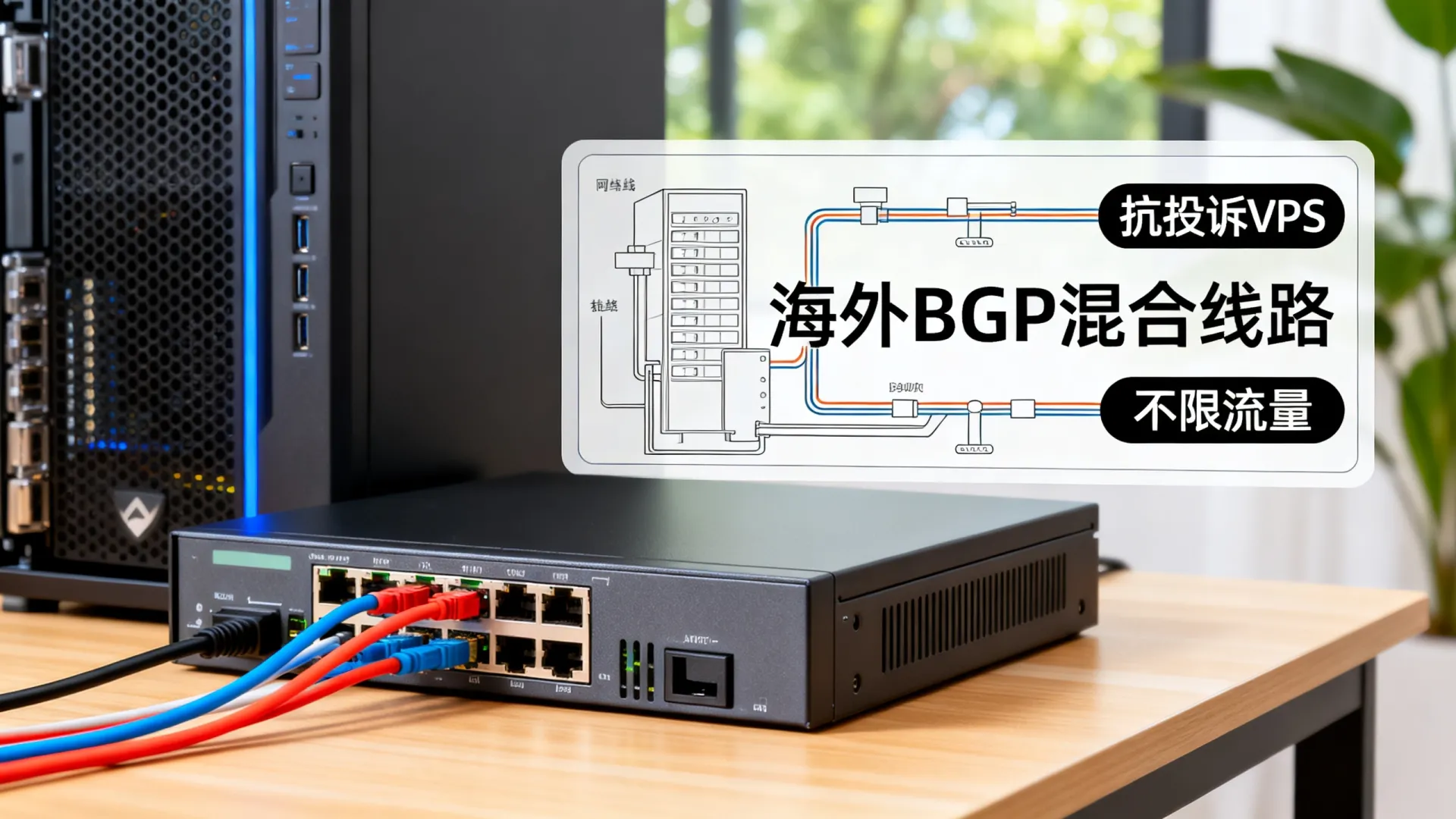 限时优惠 海外BGP混合线路 抗投诉VPS - Intel Xeon,无限流量 限时优惠 海外BGP混合线路 抗投诉VPS