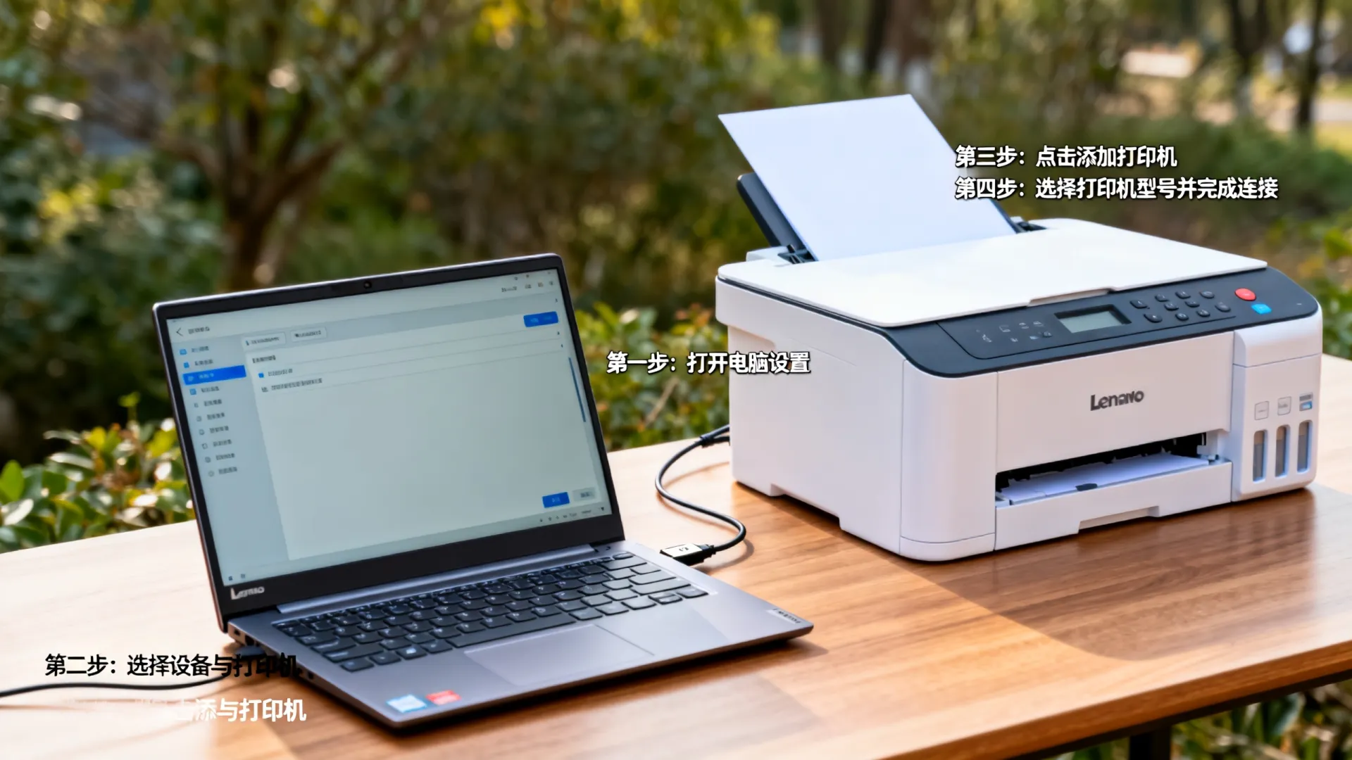 联想电脑添加打印机步骤怎么操作