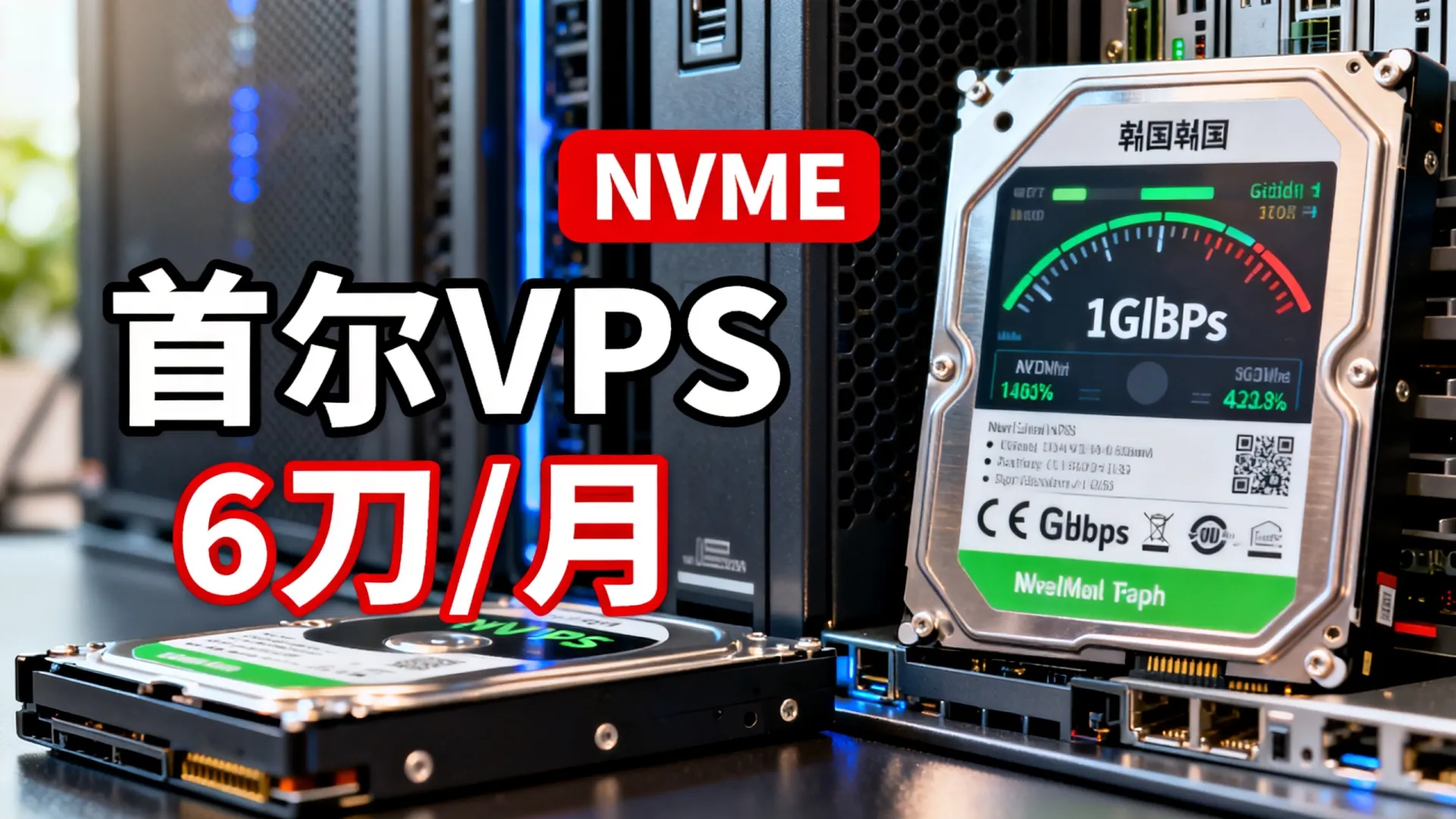 首尔VPS实测如何?NVMe+1Gbps仅6刀/月,韩国机房评测 首尔VPS实测如何?NVMe+1Gbps仅6刀/月,韩国机房评测