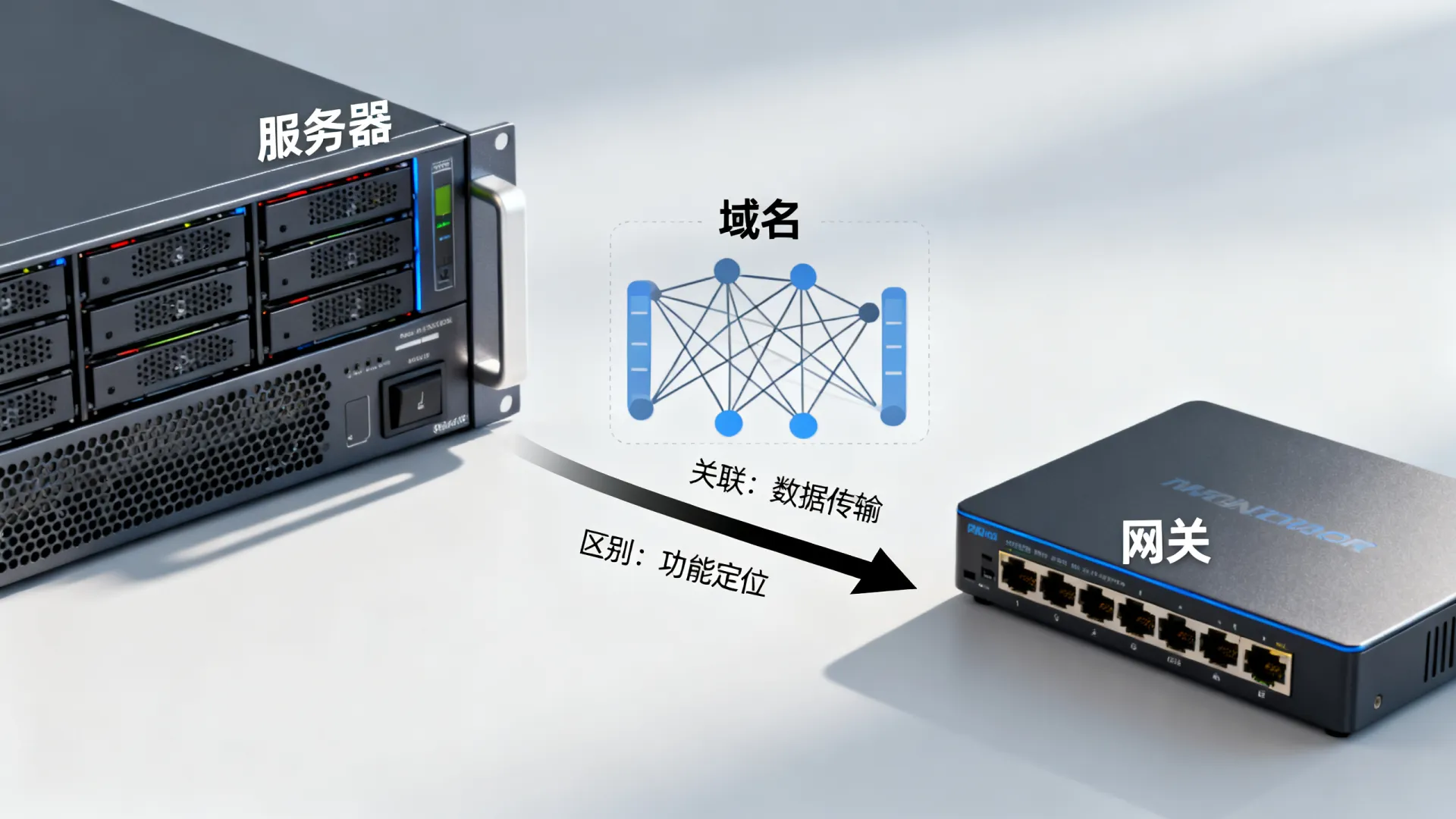 服务器域名与网关 服务器域名与网关